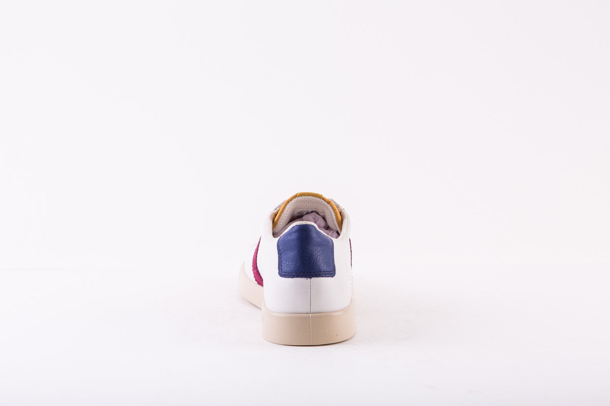 ECCO - STREET LITE- LACED SHOE - WHITE MULTI