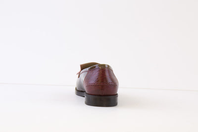 DIEGO BELLINI - 651C FLAT FASHION LOAFER  - WINE PATENT LEATHER