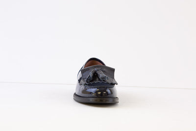 DIEGO BELLINI - 651C FLAT FASHION LAOFER - NAVY PATENT LEATHER