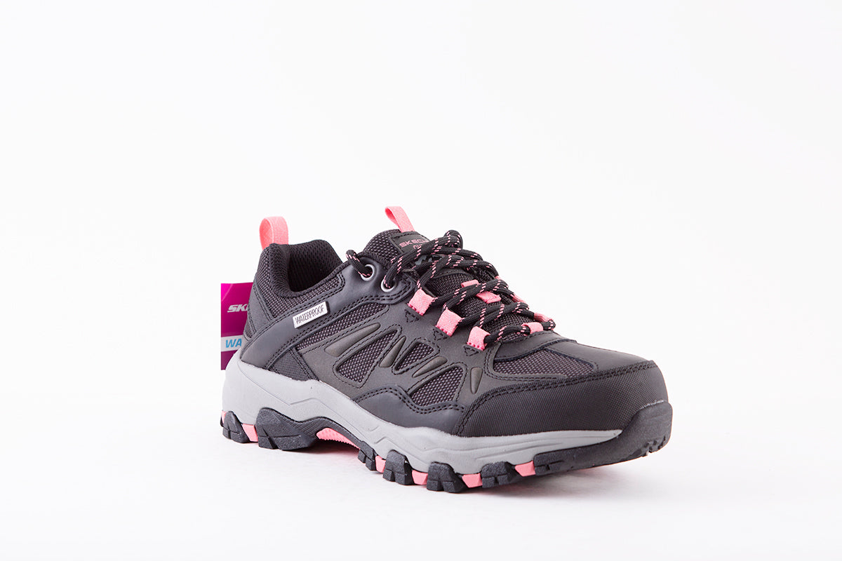 SKECHERS - 167003 SELMAN WEST HIGHLAND-LACED HIKER WATERPROOF - BLACK
