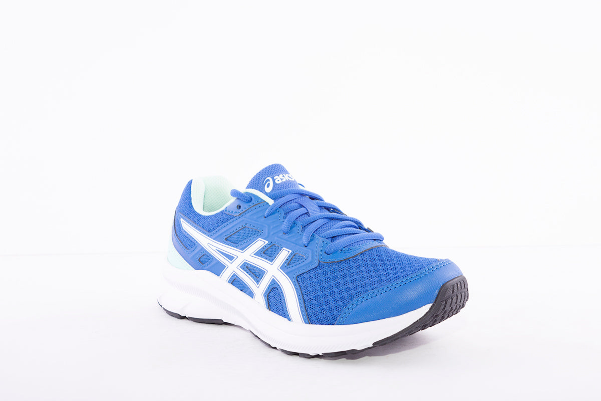 ASICS - JOLT 3 LACE UP RUNNING TRAINER - BLUE/WHITE