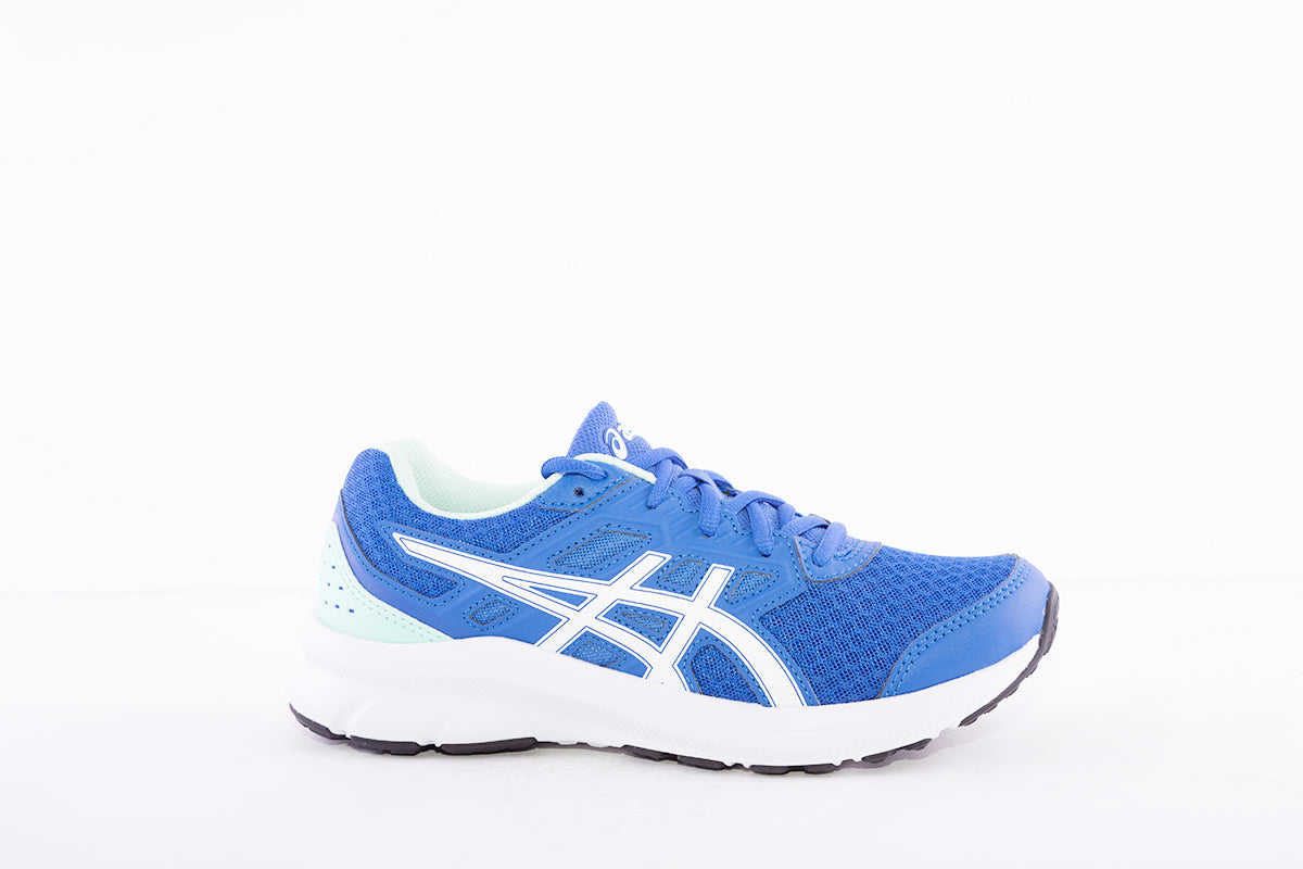 ASICS - JOLT 3 LACE UP RUNNING TRAINER - BLUE/WHITE