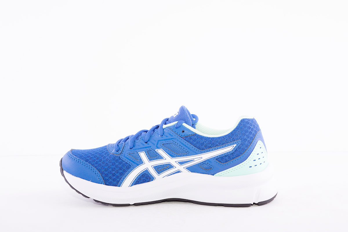 ASICS - JOLT 3 LACE UP RUNNING TRAINER - BLUE/WHITE