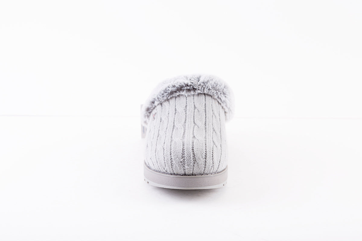 SKECHERS - 31204 BOBS KEEPSAKES-ICE ANGEL MULE SLIPPER - GREY