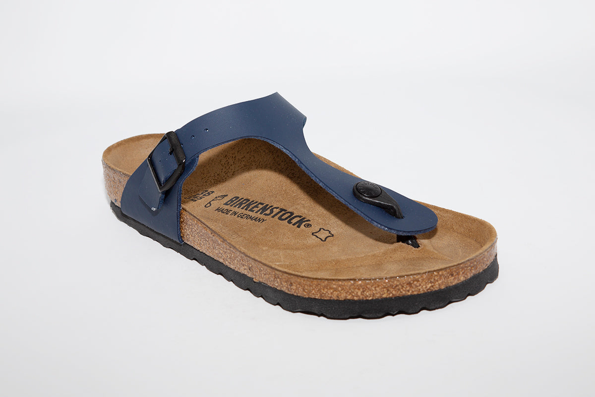 BIRKENSTOCK - GIZEH LDS TOE-POST MULE - BLUE