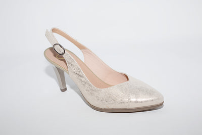 DESIREE - SARA6 SLING-BACK SHOE - CHAMPAGNE
