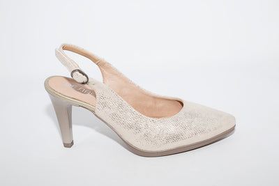 DESIREE - MARA2 SLING-BACK SHOE - CHAMPAGNE