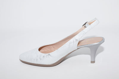 DESIREE - MARA2 SLING-BACK SHOE - SILVER