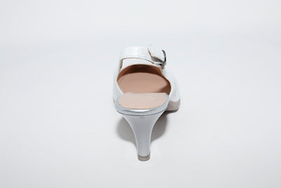 DESIREE - MARA2 SLING-BACK SHOE - SILVER