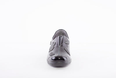 SUAVE - ANNUAL SLIP ON COMFORT SHOE - BLACK