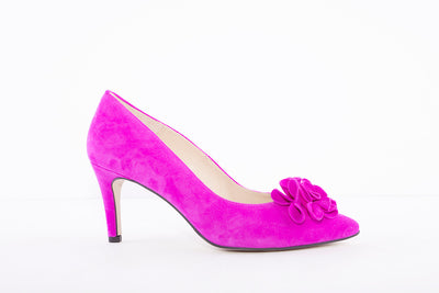 EMIS - 7760 HIGH HEEL COURT SHOE - FUSCHIA