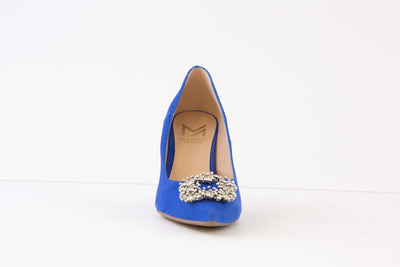 MARIAN - 3919 HIGH HEEL DRESSY SHOE - BLUE SUEDE