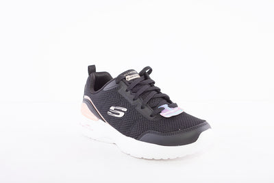 SKECHERS - SKECH-AIR DYNAMIGHT THE HALCYON-LACED TRAINER - BLACK