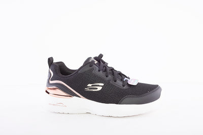 SKECHERS - SKECH-AIR DYNAMIGHT THE HALCYON-LACED TRAINER - BLACK