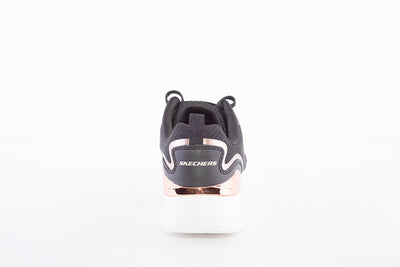 SKECHERS - SKECH-AIR DYNAMIGHT THE HALCYON-LACED TRAINER - BLACK