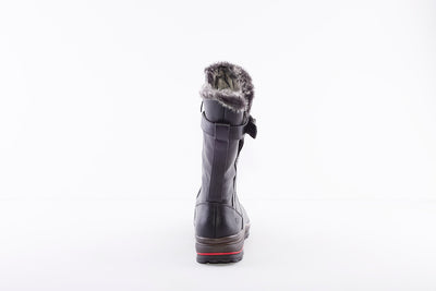 HEAVENLY FEET - BRAMBLE MID-LENGTH ZIP BOOT - BLACK