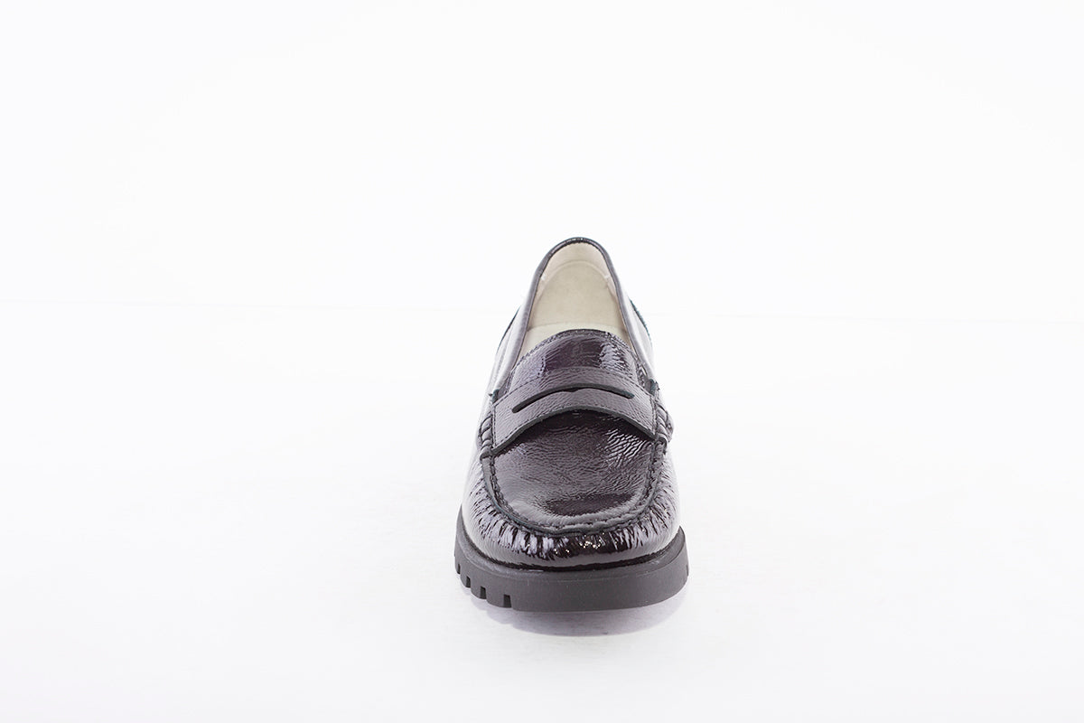 WALDLAUFER - 549002 HEGLI SLIP-ON SHOE - DARK/GREY