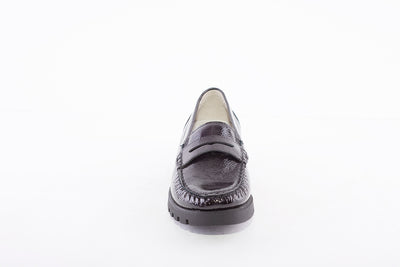 WALDLAUFER - 549002 HEGLI SLIP-ON SHOE - DARK/GREY