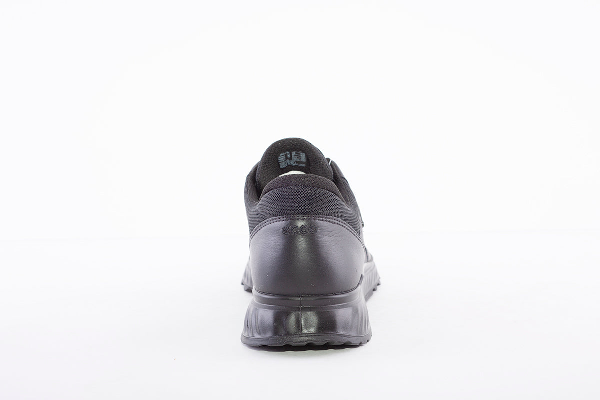 ECCO - EXOSTRIDE W- GORETEX LACED WALKING SHOE - BLACK