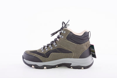 SKECHERS - 167008 TREGO BASE CAMP LACED HIKING TRAIL BOOT - OLIVE/BLACK
