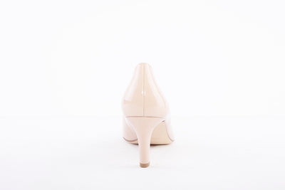 HOGL - 0-186724 BOULEVARD 60 - MEDIUM STILETTO HEEL COURT SHOE - NUDE PATENT