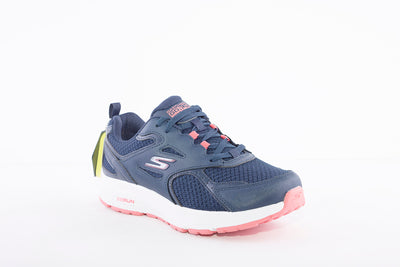 SKECHERS - 128075 GO RUN CONSISTENT-LACED RUNNER - NAVY/PINK