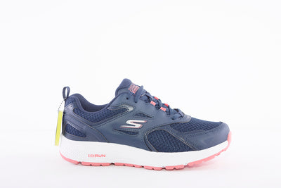 SKECHERS - 128075 GO RUN CONSISTENT-LACED RUNNER - NAVY/PINK