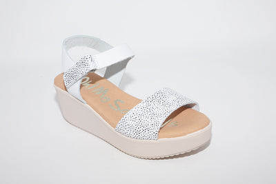 OH MY SANDALS  - 4577 WHITE/SILVER