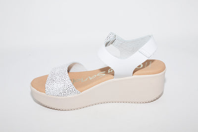 OH MY SANDALS  - 4577 WHITE/SILVER