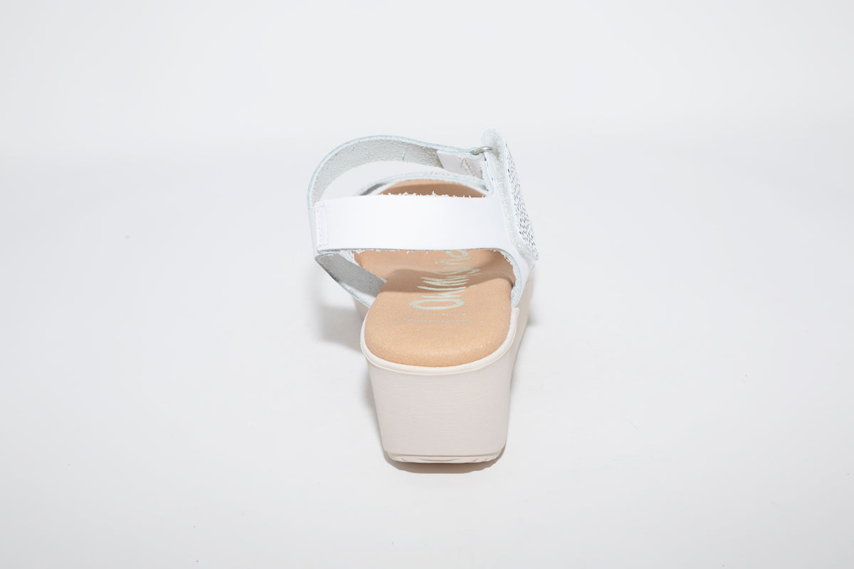 OH MY SANDALS  - 4577 WHITE/SILVER