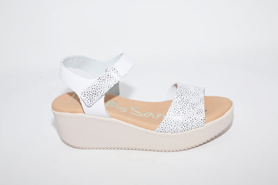 OH MY SANDALS  - 4577 WHITE/SILVER