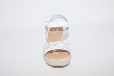 OH MY SANDALS  - 4577 WHITE/SILVER