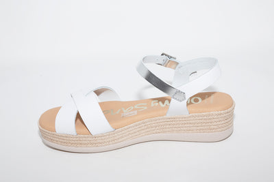 OH MY SANDALS - 4568 WHITE/SILVER