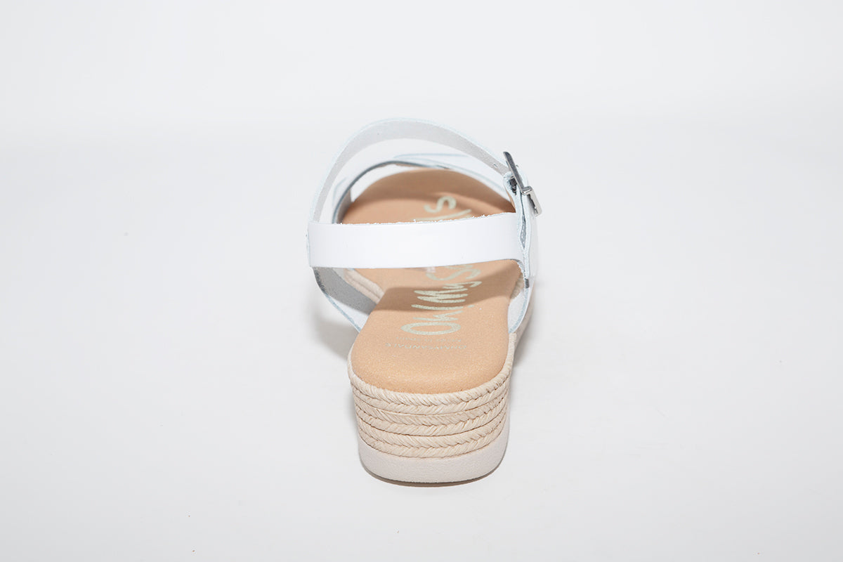 OH MY SANDALS - 4568 WHITE/SILVER