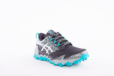 ASICS - GEL FUJI TRABUCO 8 G-TX LACE UP TRAINER - BLACK/BLUE