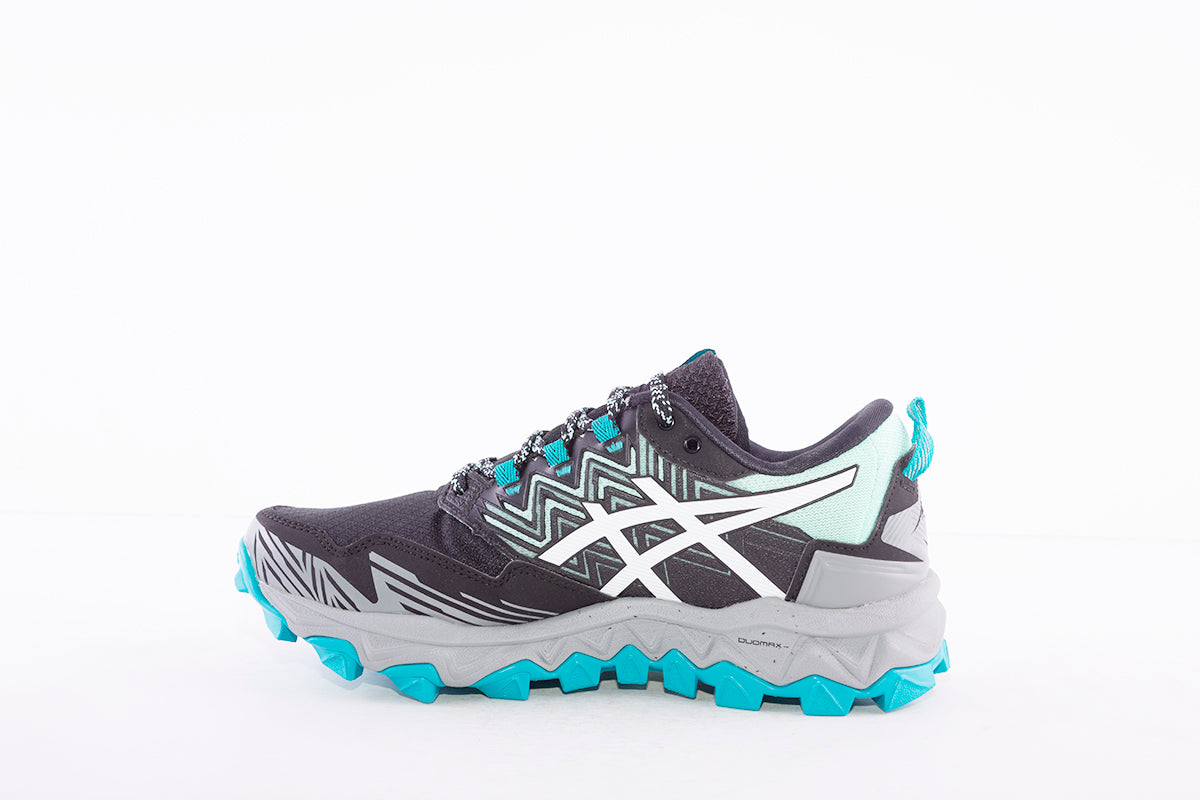 ASICS - GEL FUJI TRABUCO 8 G-TX LACE UP TRAINER - BLACK/BLUE