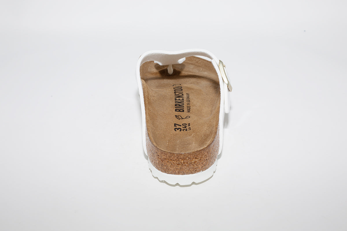 BIRKENSTOCK - GIZEH TOE-POST MULE - WHITE