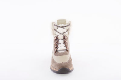 ARA - 24505-12 LACE UP ANKLE BOOT - GREEN/TAUPE MULTI
