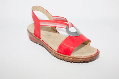 ARA - HAWAII FLAT SANDAL - CORAL