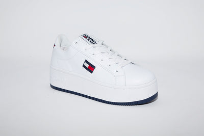 LDS LACED WALKING SHOE - WHITE