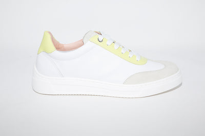 UNISA - Felis White Combi Laced Sneakers