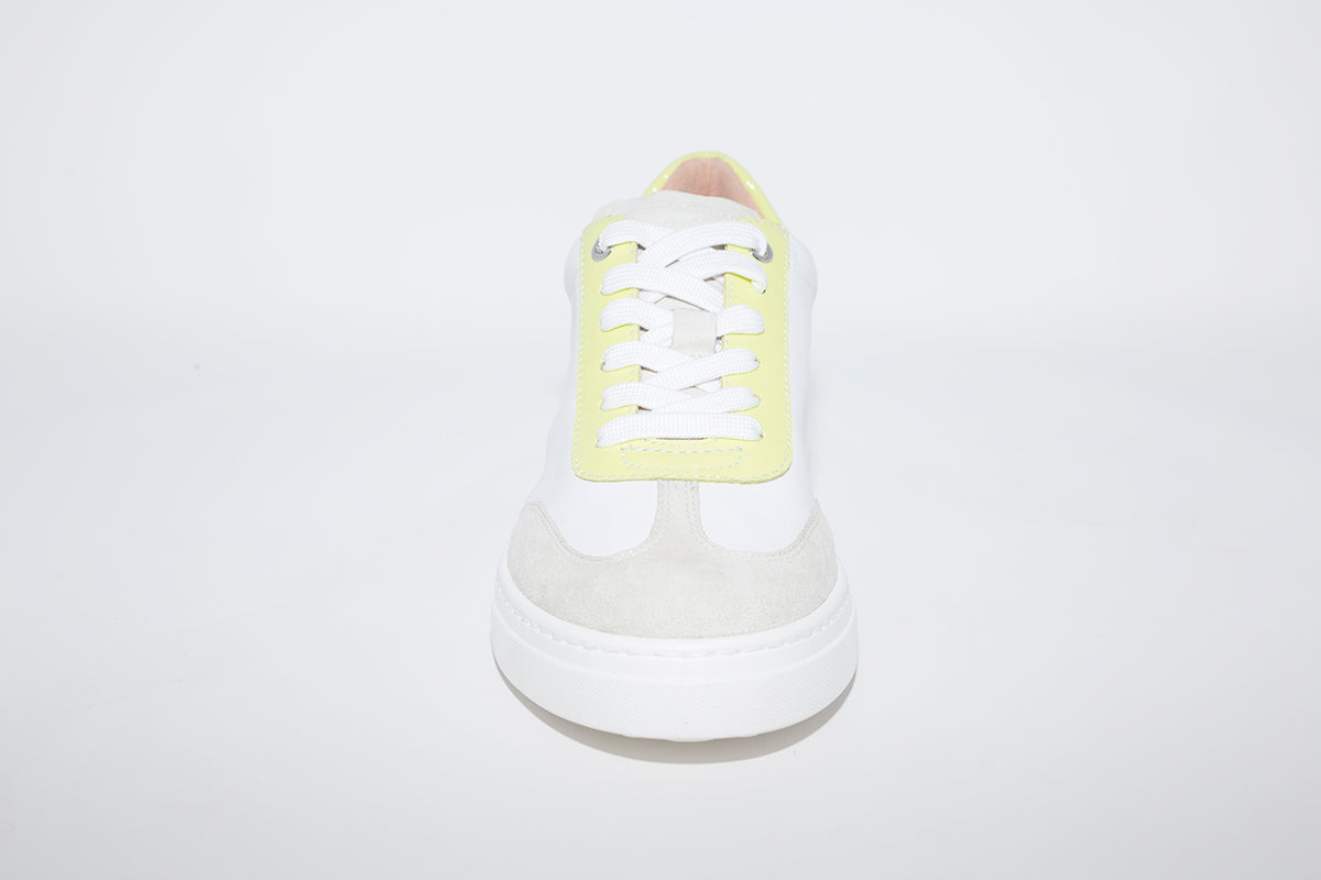 UNISA - Felis White Combi Laced Sneakers