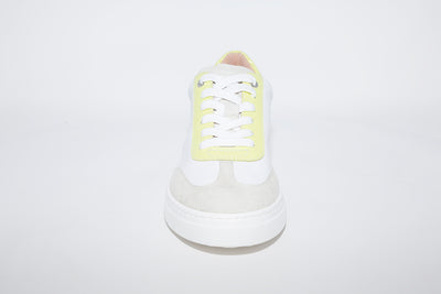 UNISA - Felis White Combi Laced Sneakers
