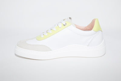 UNISA - Felis White Combi Laced Sneakers