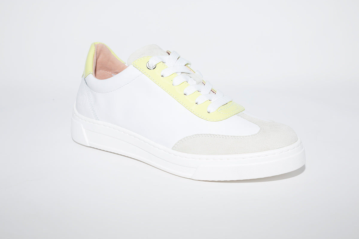 UNISA - Felis White Combi Laced Sneakers
