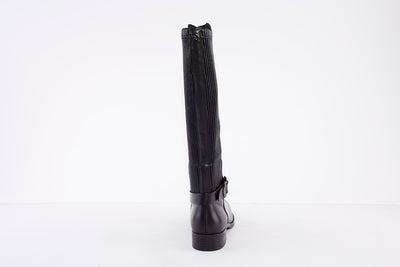CAPRICE - 25509-019 LONG LOW HEEL BOOT - BLACK