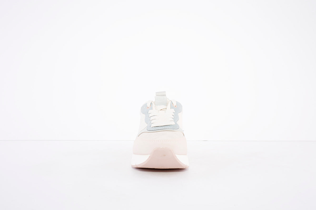 TAMARIS - 23733-430- LACED FASHION SHOE - CREAM COMBI