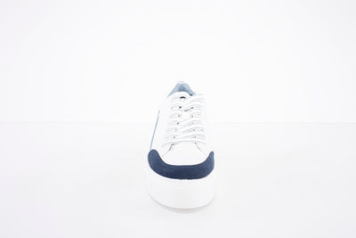 MARCO TOZZI - 23703-135 LACED FASHION SHOE - WHITE/NAVY