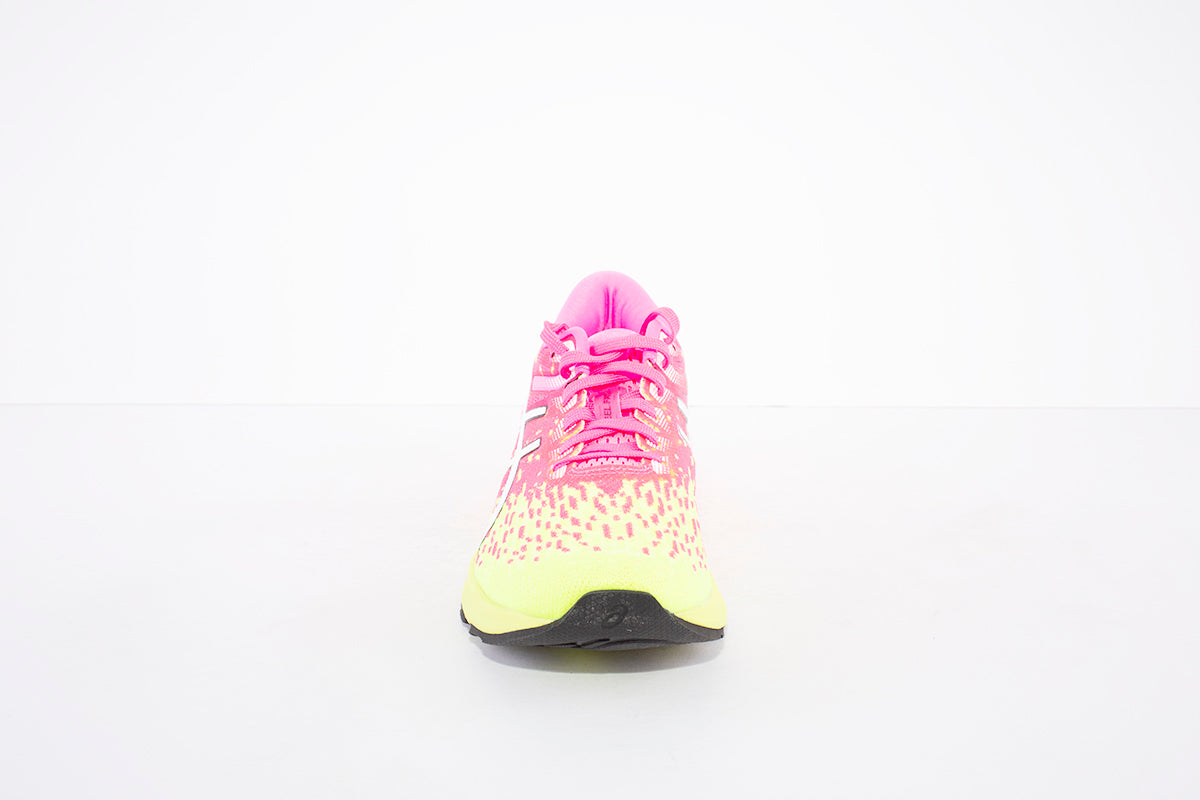 ASICS - DYNAFLYT 4 LACED TRAINER - PINK/YELLOW