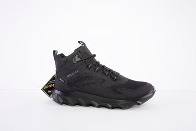 ECCO - 820223 LACED COMFORT WATERPROOF WALKING ANKLE BOOT - BLACK